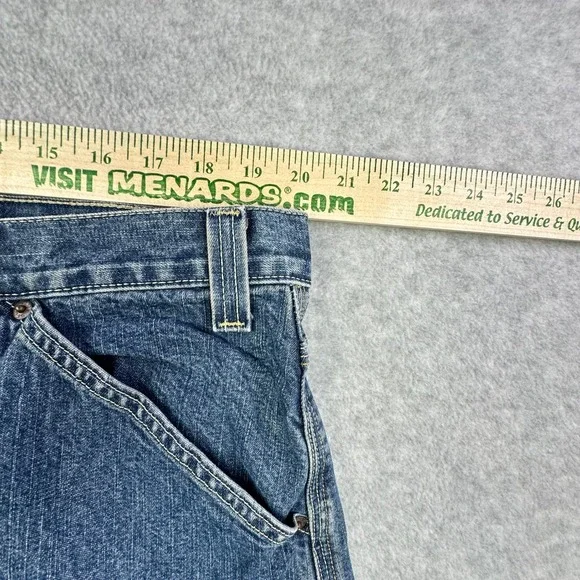 Vtg 2004 Levi's Signature Carpenter Jeans Tag 38x29 Fits 40x28 Baggy Skater Y2K - Picture 5 of 8